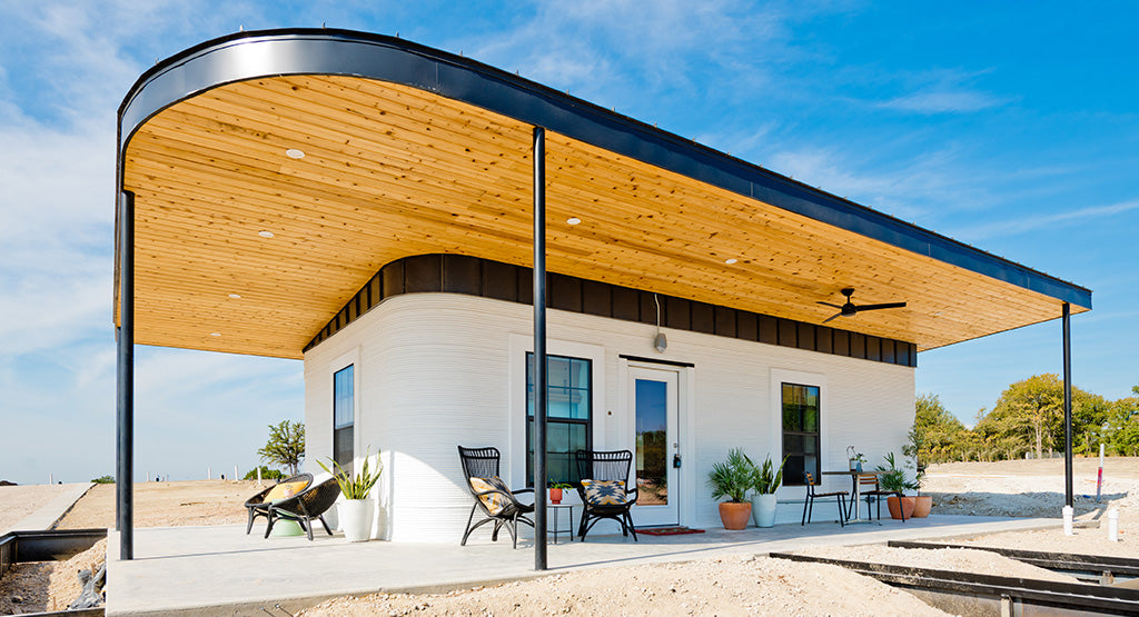 First 3-D printed home